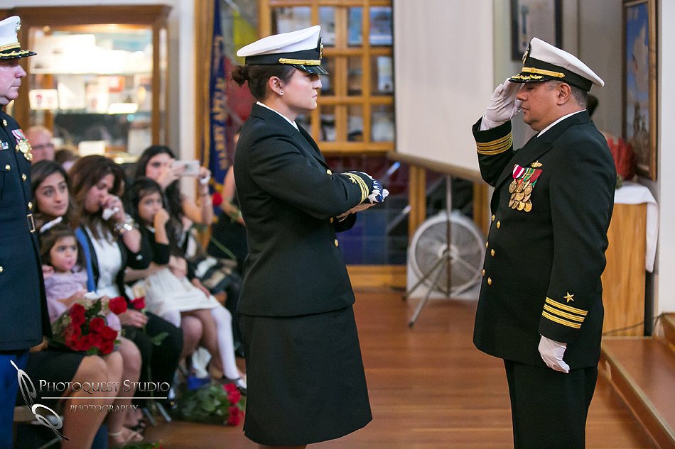 Commander Mata Retirement Ceremony at The Veterans Museum, Memorial Center,  Balboa Park, San Diego by Temecula Wedding Photographer