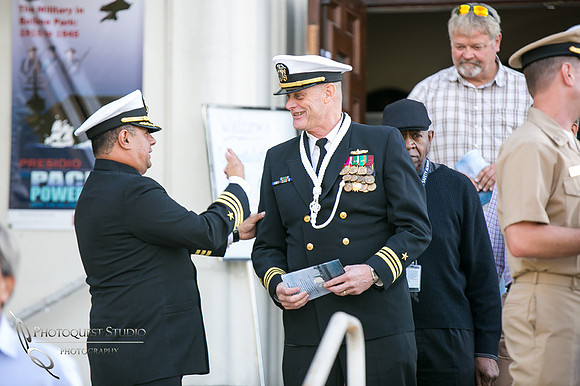 Commander Mata Retirement Ceremony at The Veterans Museum, Memorial Center,  Balboa Park, San Diego by Temecula Wedding Photographer