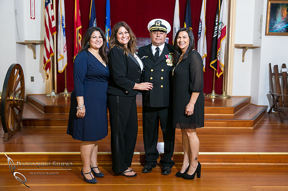 Commander Mata Retirement Ceremony at The Veterans Museum, Memorial Center,  Balboa Park, San Diego by Temecula Wedding Photographer