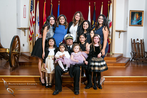 Commander Mata Retirement Ceremony at The Veterans Museum, Memorial Center,  Balboa Park, San Diego by Temecula Wedding Photographer