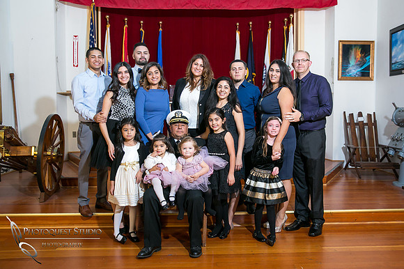 Commander Mata Retirement Ceremony at The Veterans Museum, Memorial Center,  Balboa Park, San Diego by Temecula Wedding Photographer
