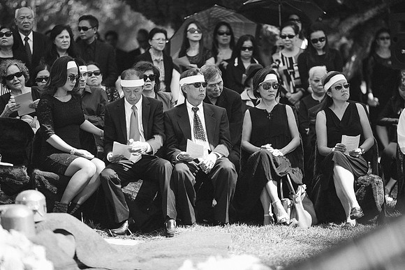 TL's Mom Funeral - B&W-195