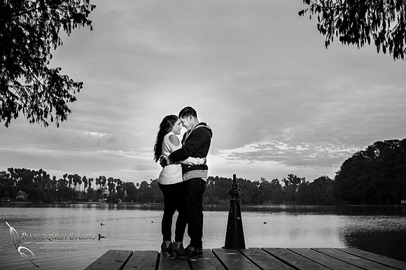 Us and the sky by Temecula wedding photographer