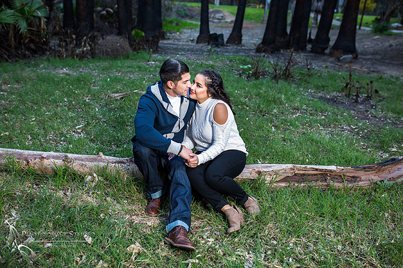 Outdoor Engagement photo by Temecula wedding photographer -Daniela & Ben (20)
