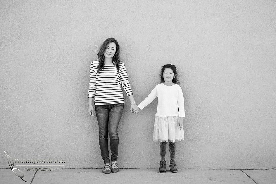 Outdoor black & white Family Photo by Temecula, Menifee, Murrieta Wedding Photographer