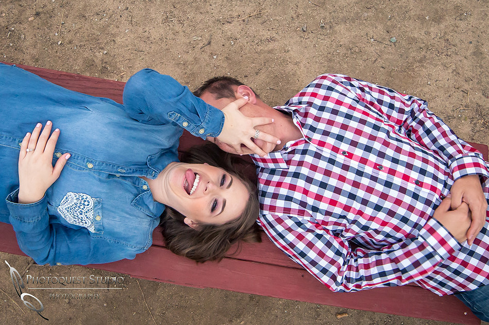 Fun time at Engagement session, Southern California Engagement with nature in fall Photos in Fallbrook, San Diego by Temecula Winery Wedding Photographer, Sarah & Shawn