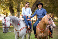 Wedding Photographer in Temecula, Engagement Photo with beautiful Couple and Horses in Riverside, California - Mayra and Juan