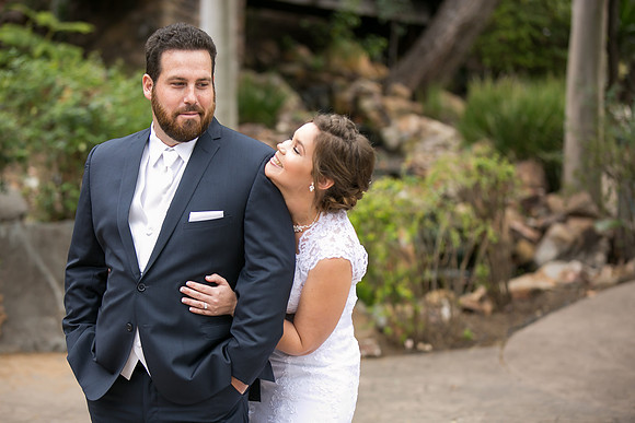 Wedding Photo in Fallbrook by Temecula Winery Photographer - Debbie & John