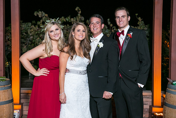 Beautiful wedding at Wiens Family Cellars Temecula Winery - Sarah & Shawn