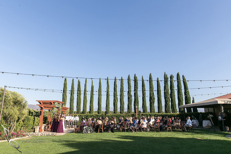 Wedding Photo at Temecula Winery, Wiens Family Cellars by Temecula Wedding Photographer