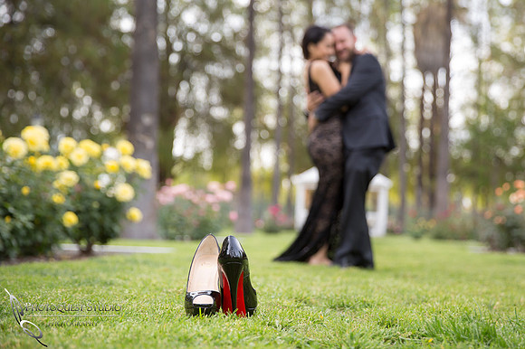 Christian Louboutin and the loving couple