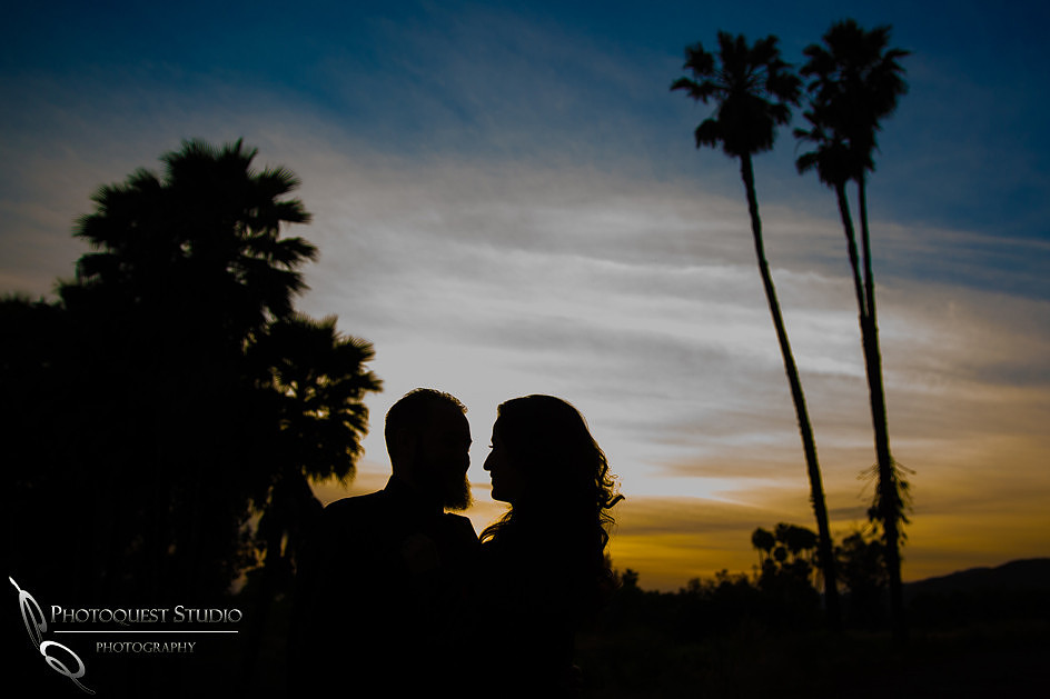 Just us and the Riverside,-California sunset