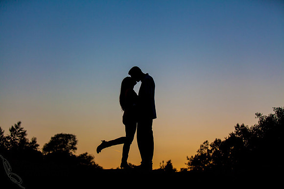 Fallbrook San Diego Outdoor Engagement Stone Garden Wedding Kristina and Cam