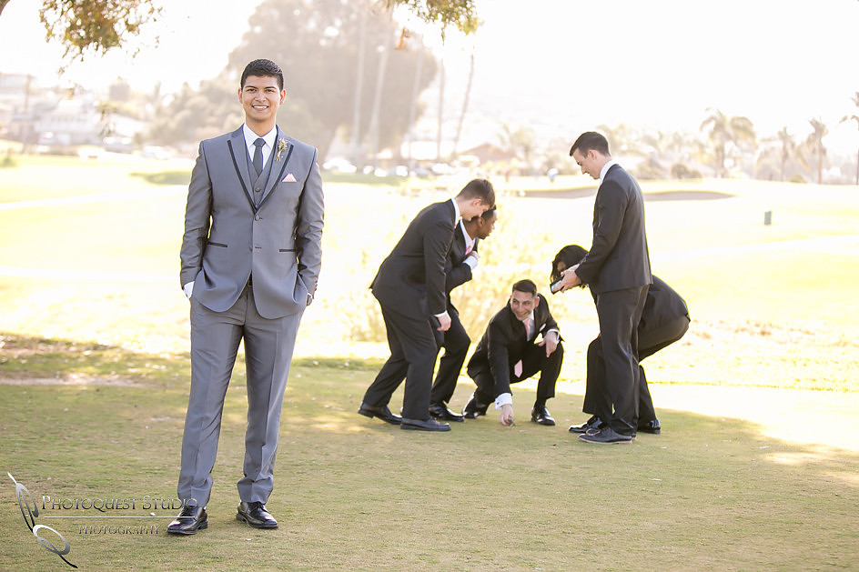 Groom and his men, Temecula, Fallbrook wedding photographer