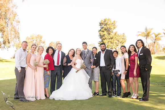 Temecula, Fallbrook wedding photographer, two families became one