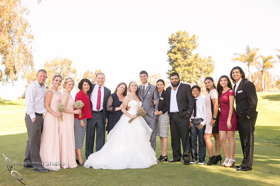 Temecula, Fallbrook wedding photographer, two families became one