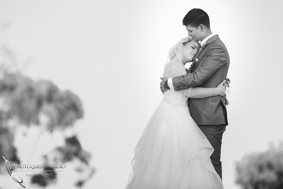 Temecula wedding photographers, quiet moment in black and white