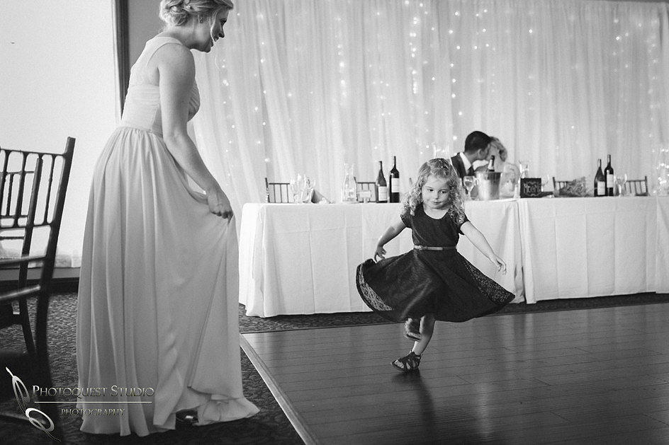 dancing and kissing