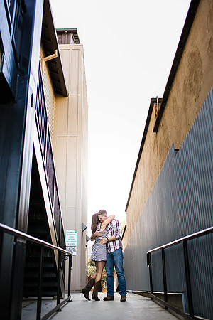 Engagement Photo at Wiens Temecula Winery  Old Town)