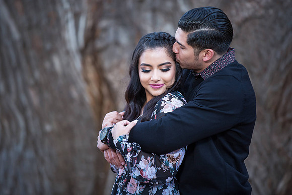 Outdoor Engagement photo by Temecula wedding photographers