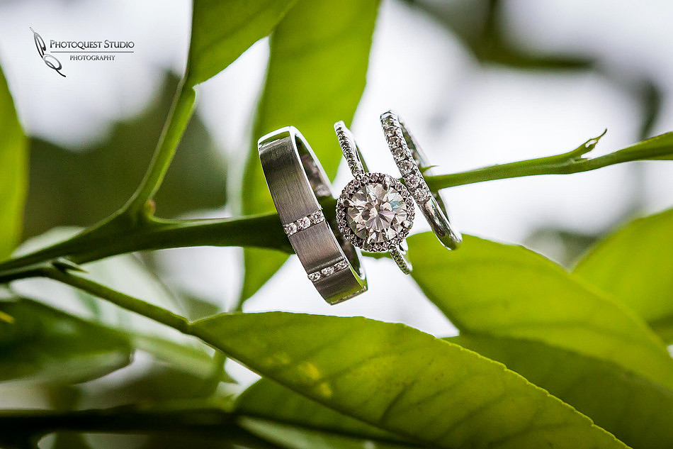 Diamond ring by wedding photographers in temecula