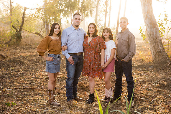 Three generations family photo in Riverside, California, Mariana's Family-111