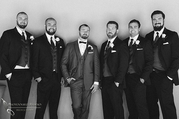 Temecula Wedding Photographers, Men in Black and White
