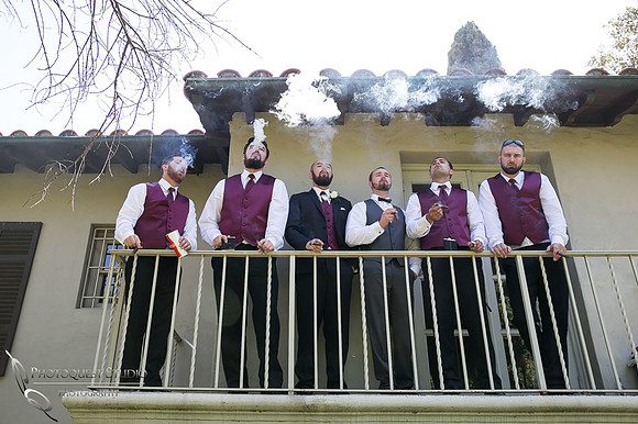 Burning Cigars, Temecula Wedding Photographer
