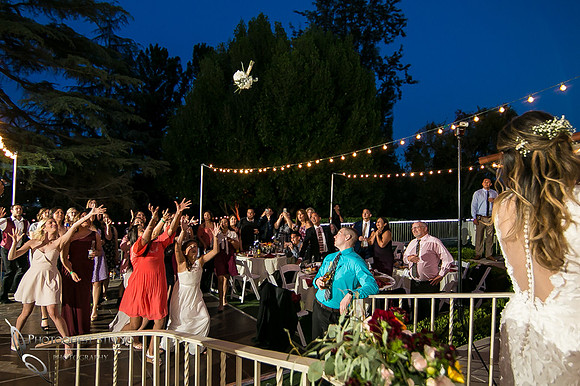 Flying bouquet, Temecula, Pomona Wedding Photographer