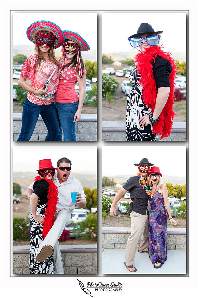 Temecula Wedding Photobooth at DIY Backyard wedding in Escondido, San Diego by Temecula Wedding Photographer of PhotoQuest Studio | Photography - Locate in Menifee and serving both N&S California - 5