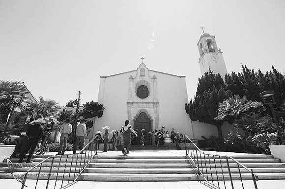 Wedding Photographer in Temecula, Riverside documented Mexican Traditional Church Wedding