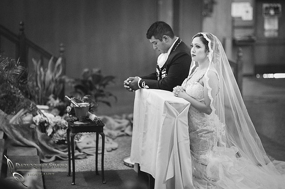 Black & White, Wedding Photographer in Temecula, Riverside, Mexican Traditional Church Wedding