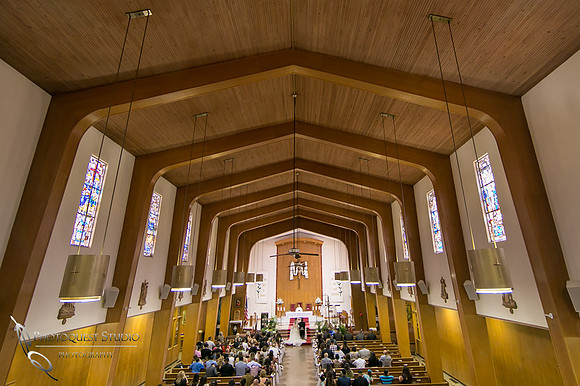 Riverside Wedding Photographer at St Francis De Sales Catholic Church