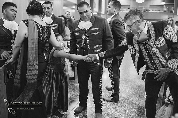 Wedding Photographer in Temecula, Riverside documented Mexican Traditional Church Wedding