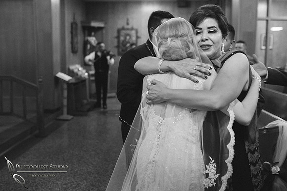 Wedding Photographer in Temecula, Riverside documented Mexican Traditional Church Wedding