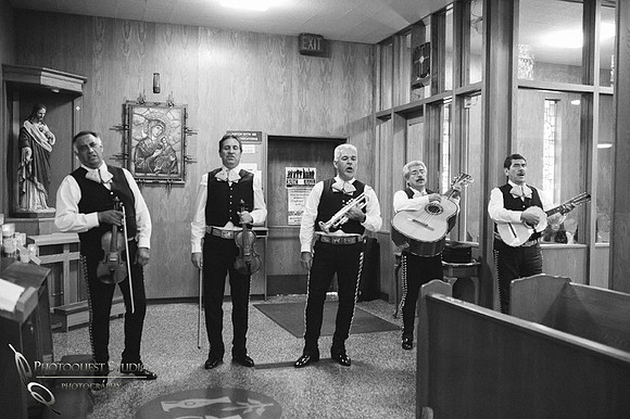 Wedding Photographer in Temecula, Riverside documented Mexican Traditional Church Wedding