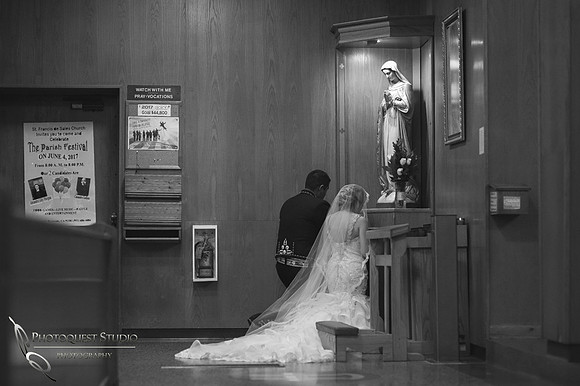 Wedding Photographer in Temecula, Riverside documented Mexican Traditional Church Wedding