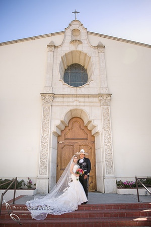 Mexican Traditional Church Wedding at St Francis De Sales Catholic Church