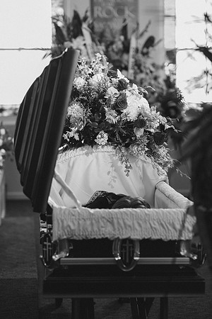 TL's Mom Funeral - B&W-112