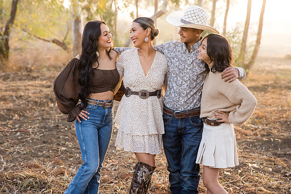 Three generations family photo in Riverside, California, Mariana's Family-165