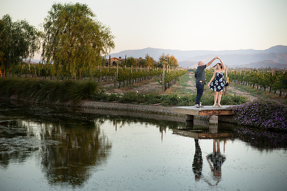 Surprise Proposal at Ponte Winery by Temecula Wedding Photographer