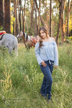 Wedding Photographer in Temecula, Engagement Photo with beautiful Couple and Horses in Riverside, California - Mayra and Juan
