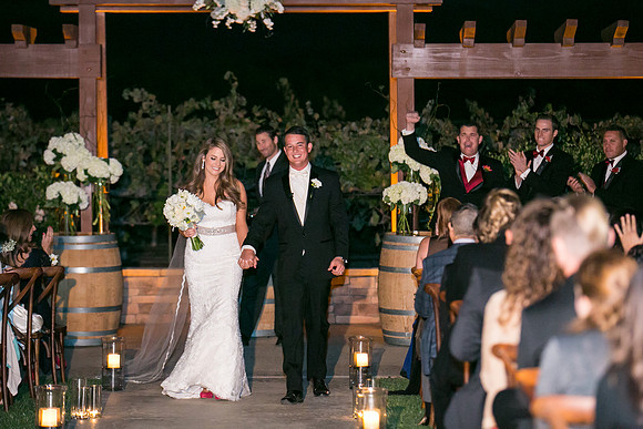 Beautiful wedding at Wiens Family Cellars Temecula Winery - Sarah & Shawn
