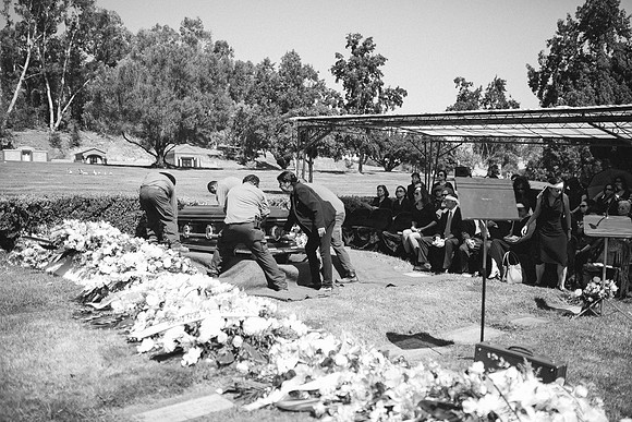 TL's Mom Funeral - B&W-183