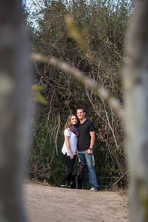 Southern California Engagement with nature in fall Photos in Fallbrook, San Diego by Temecula Winery Wedding Photographer, Sarah & Shawn