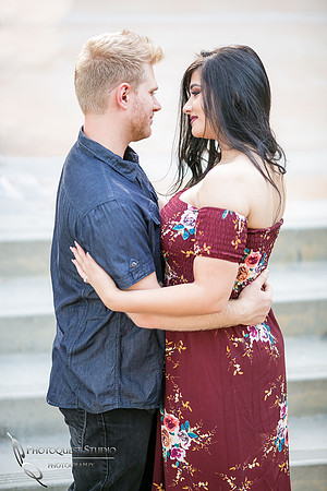 Engagement Photo at Hillcrest Park,