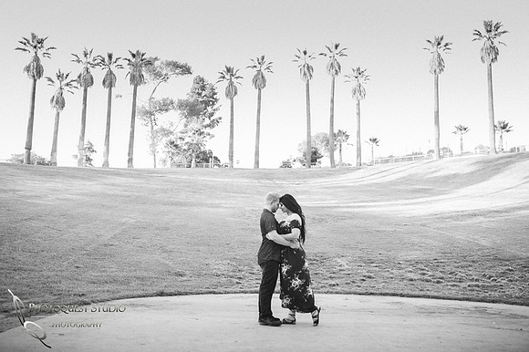 Hillcrest Park,  Fullerton engagement photo by Temecula Wedding Photography