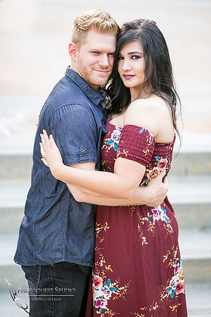 Engagement Photo at Hillcrest Park,  Fullerton by Temecula Wedding Photographer