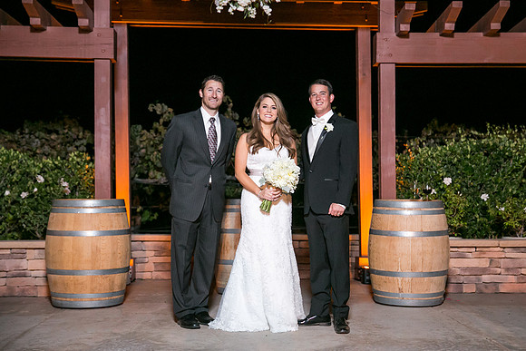Beautiful wedding at Wiens Family Cellars Temecula Winery - Sarah & Shawn