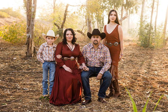 Three generations family photo in Riverside, California, Mariana's Family-98